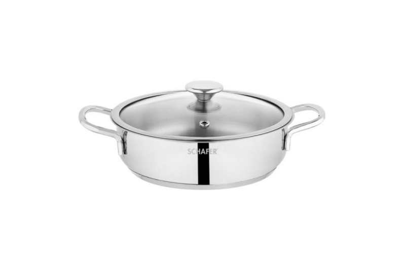 Schafer Steel Storm Çelik Sahan Seti 6 Parça-Inox - 2