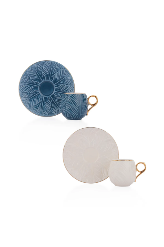 Schafer Vogue Kahve Fincan Takımı 6lı 12 Prç. ALT03 8002 - 4