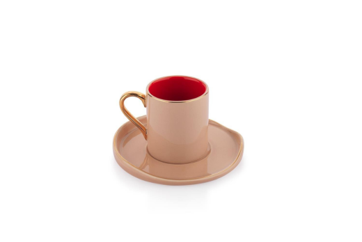 Schafer Vogue Kahve Fincan Takımı 6lı 12 Prç. ALT03 8002 - 2