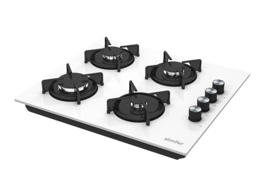 Simfer 3048 Klasik Beyaz Ankastre Set Cam Ocak - 2