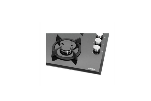 Simfer 3500 Siyah Ankastre Cam Ocak - 2