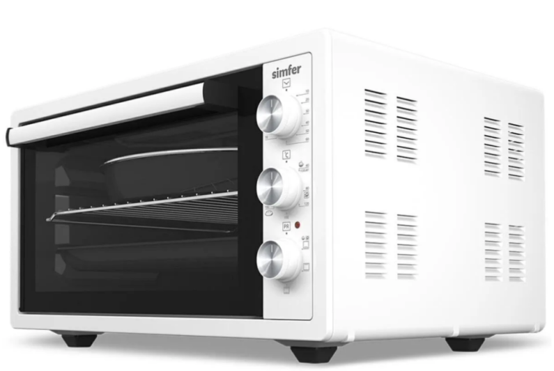 Simfer 4502 Turbo Beyaz Midi Fırın - 3