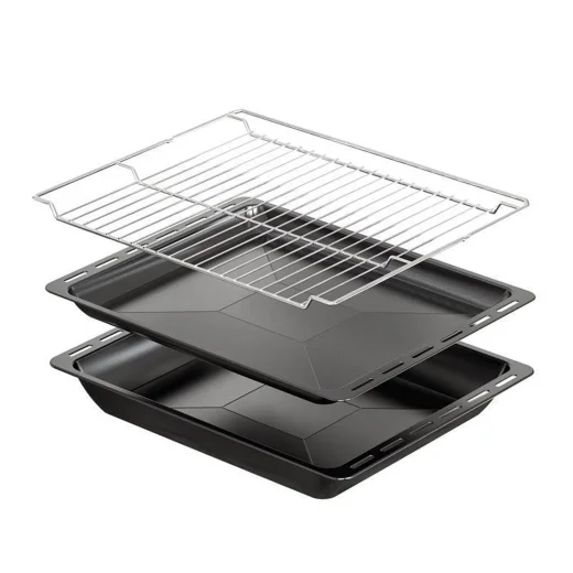 Simfer 8208 9 Fonksiyon QS Siyah Cam Ankastre Fırın Power Turbo Dijital - 3