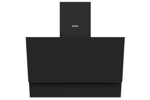 Simfer 8703 60 cm Siyah Duvar Tipi Davlumbaz - Simfer