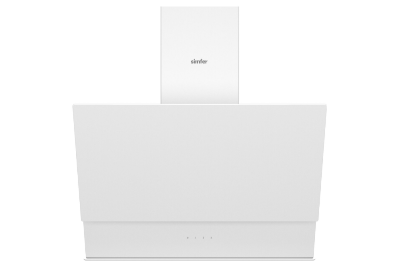 Simfer 8704 60CM Premium Beyaz Cam Davlumbaz - 1