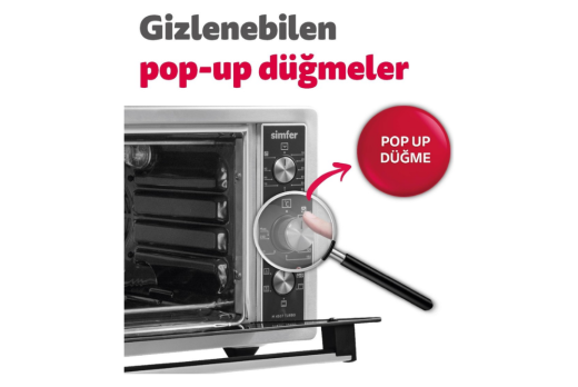 Simfer M4507 Turbo 45 Lt Midi Fırın - 3