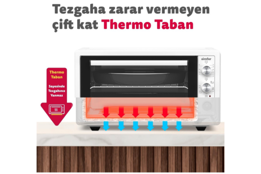 Simfer M4507 Turbo 45 Lt Midi Fırın - 8