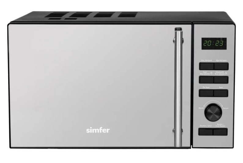 Simfer SK 4607 23 lt Mikrodalga Fırın Gri - 1