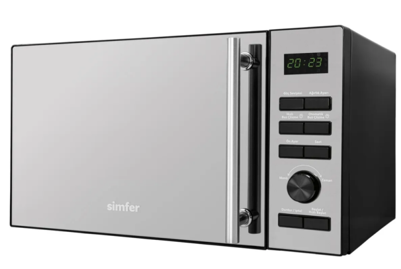 Simfer SK 4607 23 lt Mikrodalga Fırın Gri - 3