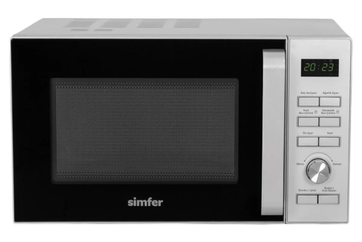 Simfer SK 4608 23 lt Mikrodalga Fırın İnox - 1