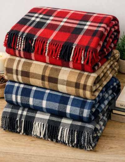 Ss 150/200 Jakarlı Skoc Battaniye Asorti 968830 - Sesli