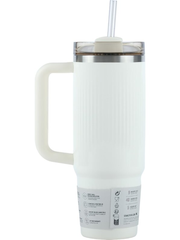 Stanley 10-13003-015 Quencher H2.0 Fluted 0.89 L Cream Gloss - 3