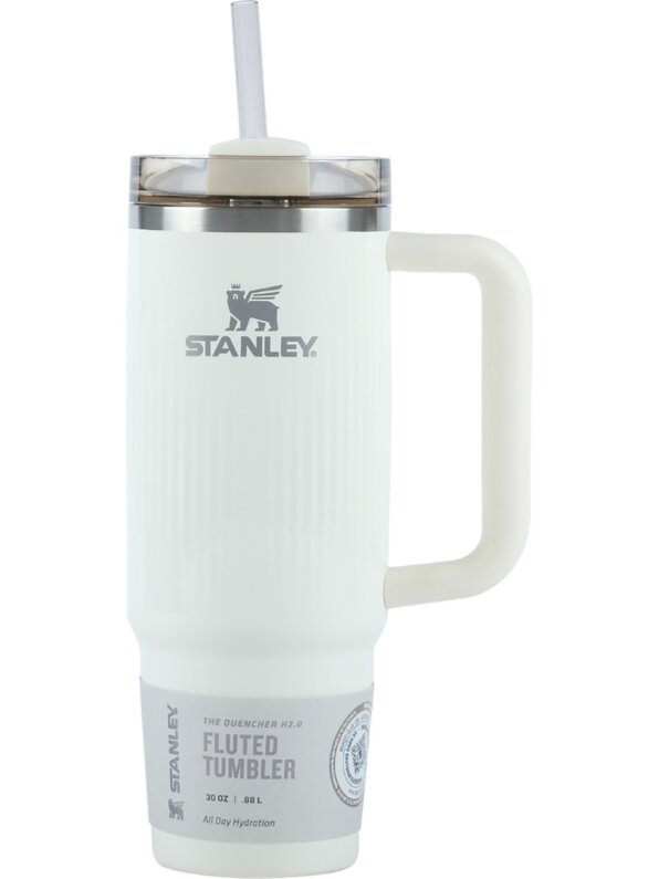 Stanley 10-13003-015 Quencher H2.0 Fluted 0.89 L Cream Gloss - 1