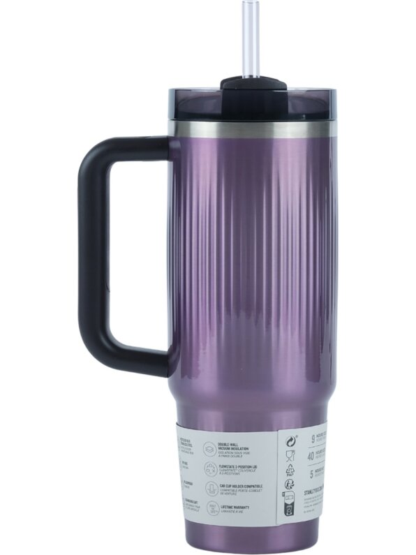 Stanley 10-13003-018 Quencher H2.0 Fluted 0.89 L Wisteria Shine - 2