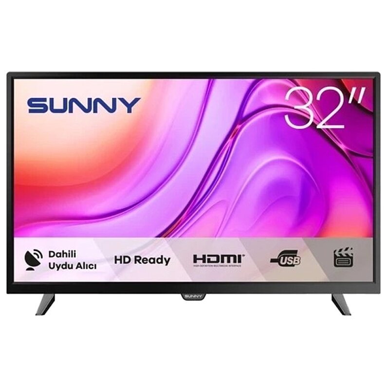 Sunny SN32HMLN-N01S HD 32'' 82 Ekran Uydu Alıcılı LED Televizyon - 1