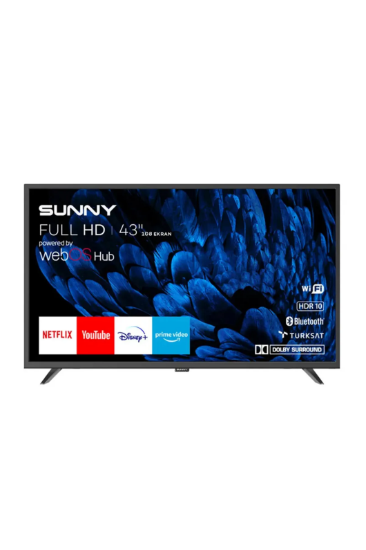 Sunny Sn43dal540C-0276 43'' 110 Ekran Full Hd Uydulu Wifi Smart Webos Led Televizyon