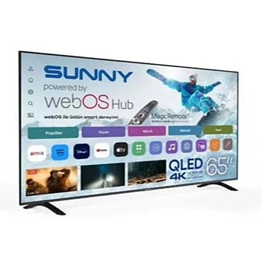 Sunny SN65QUMLN-W02M UHD Qled Webos 65" Uydu Smart LED Televizyon - 2