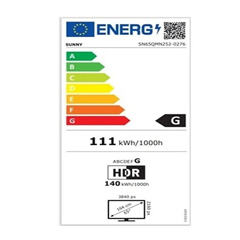 Sunny SN65QUMLN-W02M UHD Qled Webos 65" Uydu Smart LED Televizyon - 4