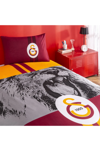 Taç Lisanslı Brf Nevresim Takımı Şampiyon Aslan T.K. 1000050403 - 3