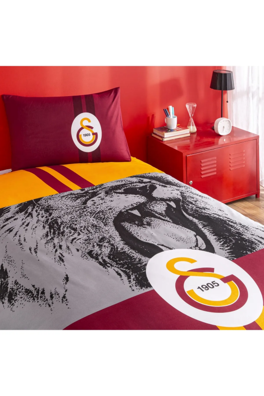 Taç Lisanslı Brf Nevresim Takımı Şampiyon Aslan T.K. 1000050403 - 3