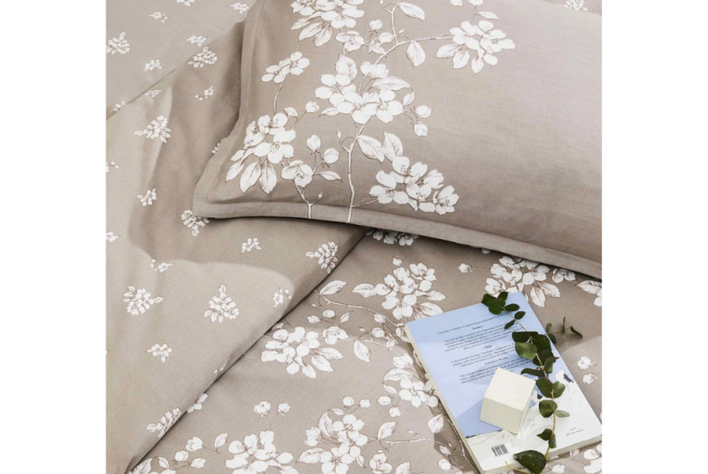 Taç Marlowe Org. Sc Nevresim Takımı Vizon Ç.K 1000048650 - 2