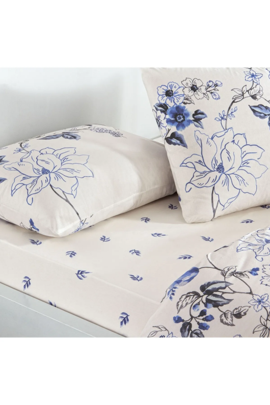 Taç Ranforce Luna Nevresim Takımı Mavi Ç.K.1000050424 - 2