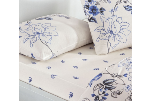 Taç Ranforce Luna Nevresim Takımı Mavi Ç.K.1000050424 - 2