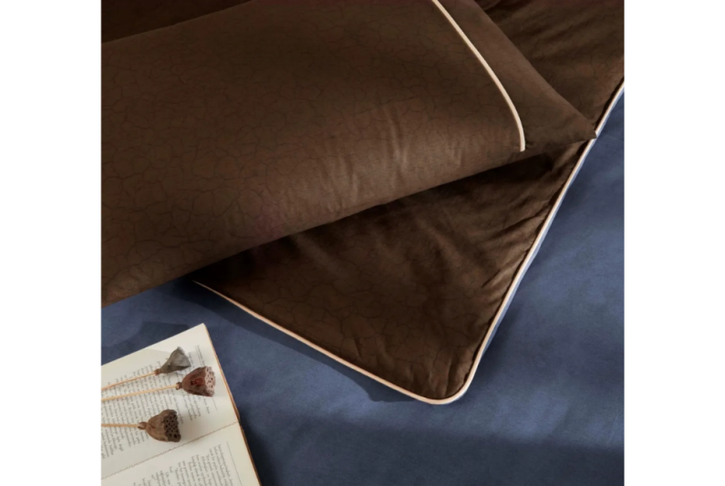 Taç Riven Biyeli Nevresim Takımı Lacivert Ç.K.1000046841 - 2