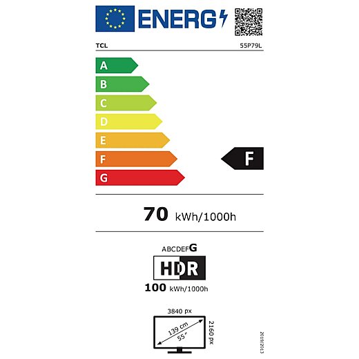 TCL 55P79LGTV 4K Ultra HD 55" 140 Ekran Uydu Alıcılı Google Smart QLED TV - 8
