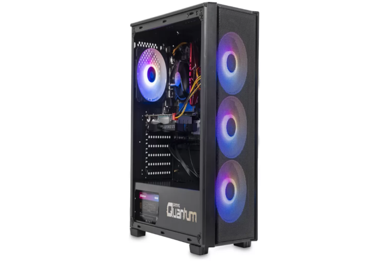 Technopc Quantum Gaming Chaser Q4515105 Amd Ryzen5 5600G 16 GB 512 GB SSD 4060 8 GB Freedos Masaüstü Bilgisayar - 1