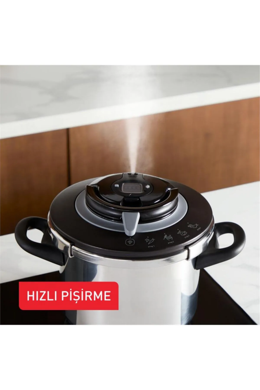 Tefal 1510002662 Clipso+ Chef Düdüklü Tencere - 6L - 1