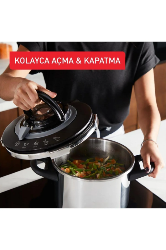 Tefal 1510002662 Clipso+ Chef Düdüklü Tencere - 6L