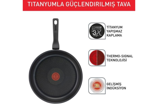 Tefal 2100134005 Tit 3X Force Tava 24 Cm - 1