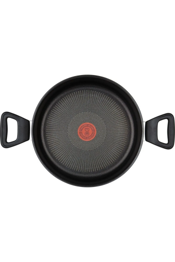Tefal 2100134009 Tit 3X Force Kısa Tencere 24 Cm + kapak - Tefal