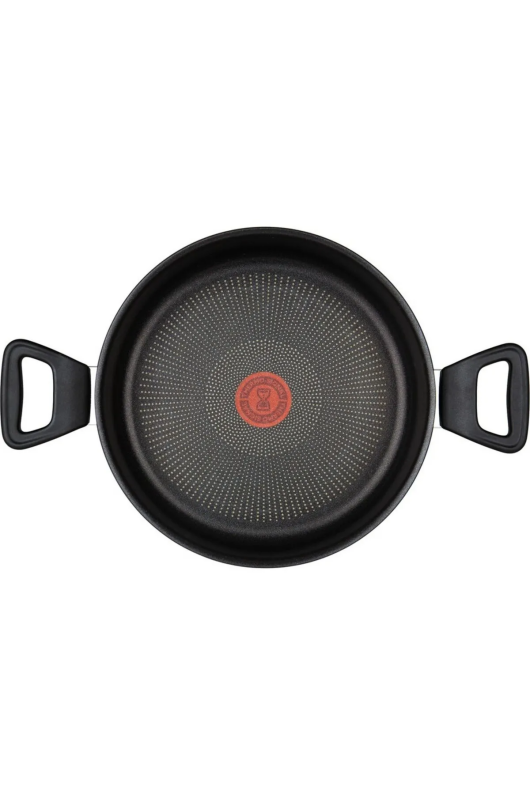 Tefal 2100134009 Tit 3X Force Kısa Tencere 24 Cm + kapak - 1