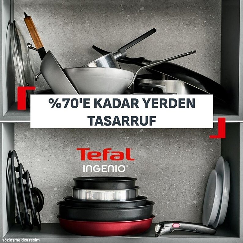 Tefal 2100142950 Ingenio Excellence Fusion Core 9X Büyük Set 14 parça - 4