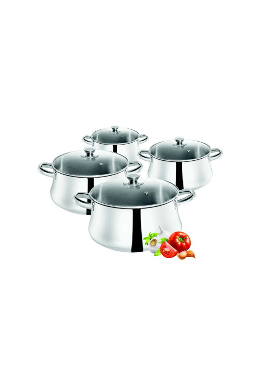 Tefal 4300009289 Classic Çelik Tencere Seti 16/18/24/28 Cm