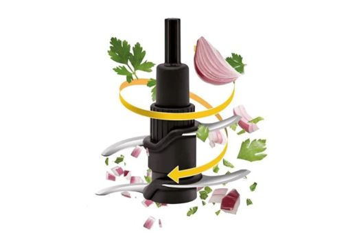 Tefal 9100044279 MasterChop 4 Bıçaklı Maxi Doğrayıcı Kırmızı - 3