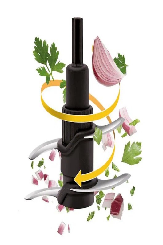 Tefal 9100044279 MasterChop 4 Bıçaklı Maxi Doğrayıcı Kırmızı
