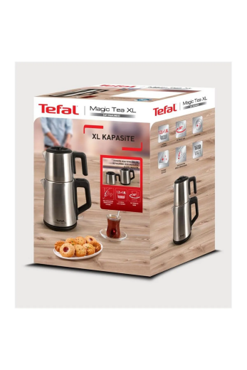 Tefal 9100046963 Magic Tea Xl Cam Çay Makinesi - Thumbnail