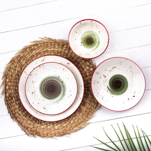 Tulu 2155978 24 Parça Yemek Takımı Galaxy11 F90 - TULU