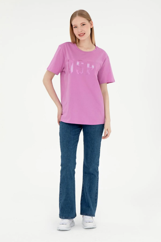 Us Polo Assn 2080775 Bayan Tshirt - 3